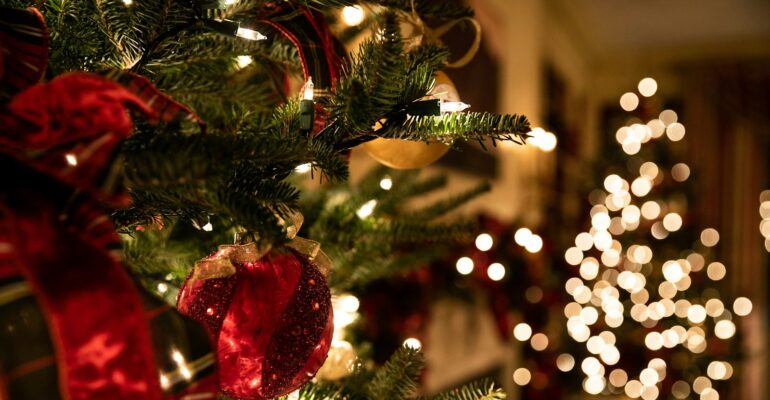 green Christmas tree